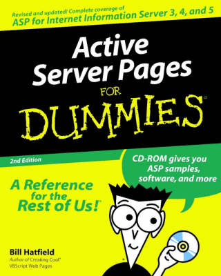 Book cover for Active Server Pages for Dummies, 2nd Edition