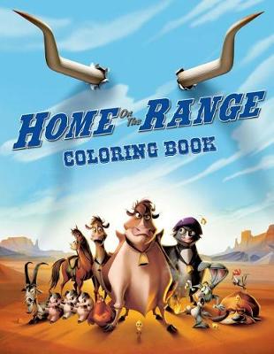 Book cover for Home on the Range Coloring Book