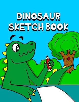 Book cover for Dinosaur Sketch Book