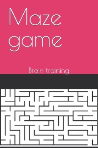 Cover of Maze game