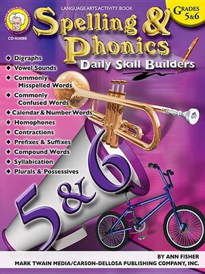 Book cover for Spelling & Phonics, Grades 5 - 6