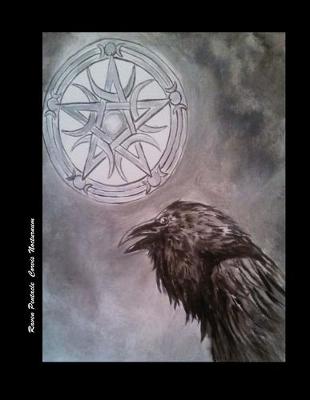 Book cover for Raven Pentacle notebook