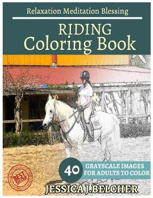 Book cover for Riding Coloring Books