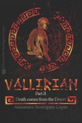 Book cover for Vallirian - Death Comes from the Desert - English Version