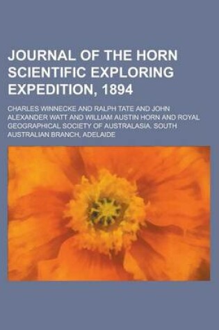 Cover of Journal of the Horn Scientific Exploring Expedition, 1894