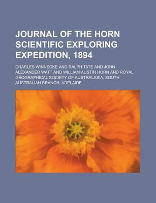 Book cover for Journal of the Horn Scientific Exploring Expedition, 1894