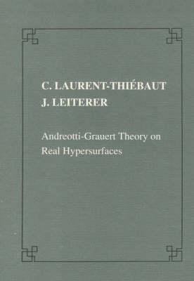 Book cover for Andreotti-Grauert theory on real hypersurfaces