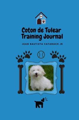 Book cover for Coton de Tulear Training Journal