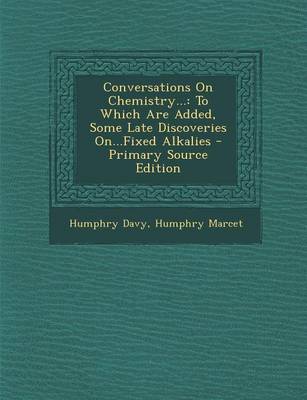 Book cover for Conversations on Chemistry...