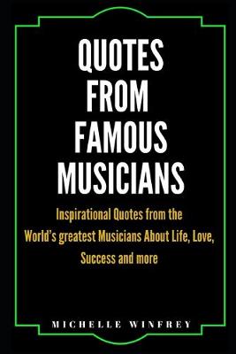 Book cover for Quotes from Famous Musicians