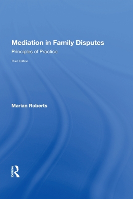 Book cover for Mediation in Family Disputes