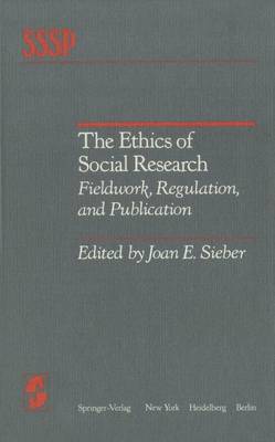 Book cover for The Ethics of Social Research
