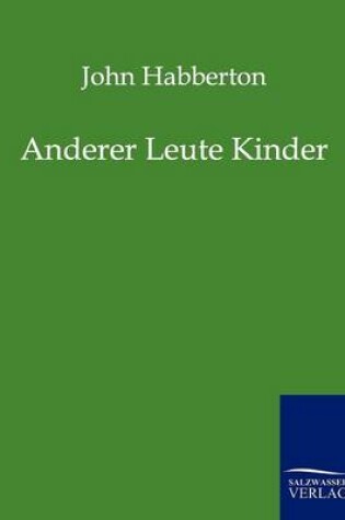 Cover of Anderer Leute Kinder