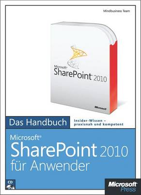 Book cover for Microsoft Sharepoint 2010 Fur Anwender - Das Handbuch