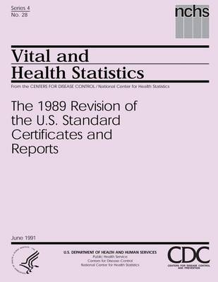 Book cover for Vital and Health Statistics Series 4, Number 28