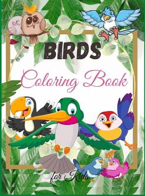 Book cover for Birds Coloring Book for Kids