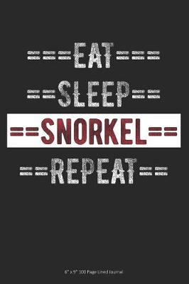 Book cover for Eat Sleep Snorkel Repeat