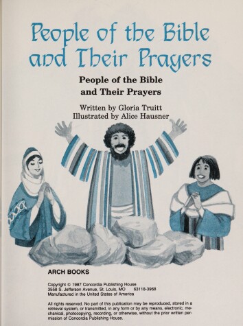 Book cover for People of the Bible and Their Prayers