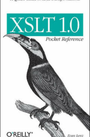 Cover of XSLT 1.0 Pocket Reference