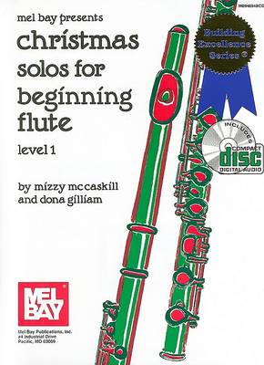 Cover of Christmas Solos for Beginning Flute, Level 1