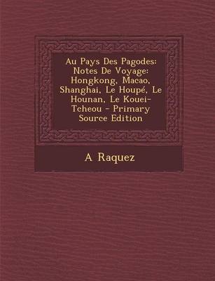Book cover for Au Pays Des Pagodes