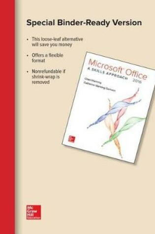 Cover of Looseleaf for Microsoft Office 2016: A Skills Approach