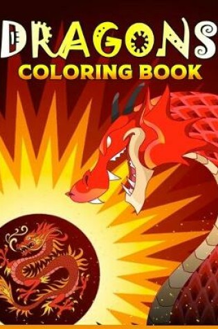 Cover of Dragons Coloring Book