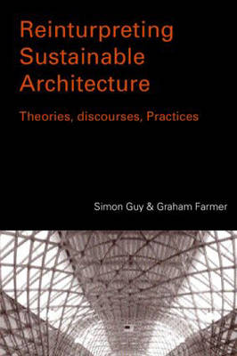 Book cover for Reinterpreting Sustainable Architecture