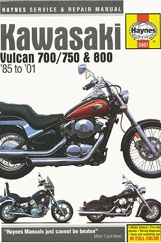Cover of Kawasaki Vulcan 700, 750 and 800 Service and Repair Manual