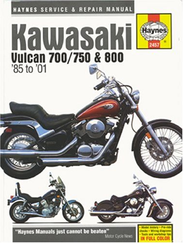 Cover of Kawasaki Vulcan 700, 750 and 800 Service and Repair Manual