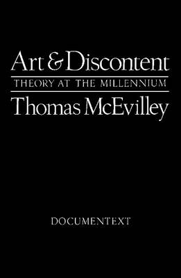 Book cover for Art and Discontent