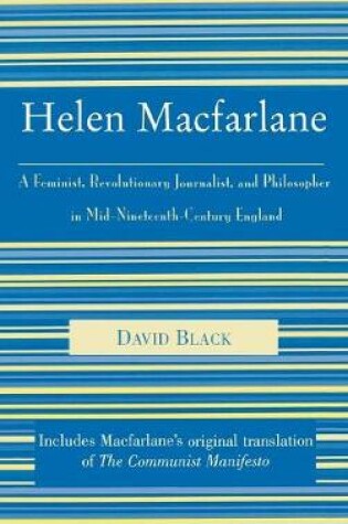 Cover of Helen Macfarlane