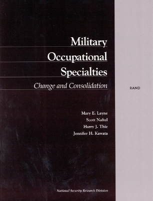 Book cover for Military Occupational Specialties