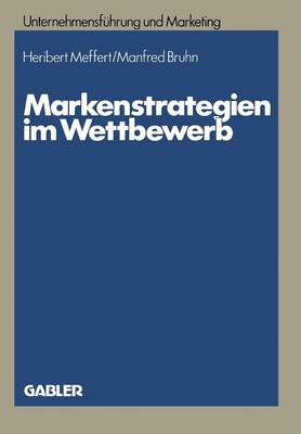 Cover of Markenstrategien im Wettbewerb