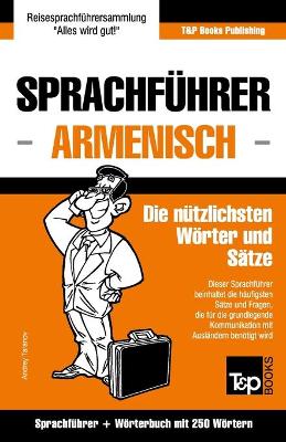 Book cover for Sprachfuhrer Deutsch-Armenisch und Mini-Woerterbuch mit 250 Woertern