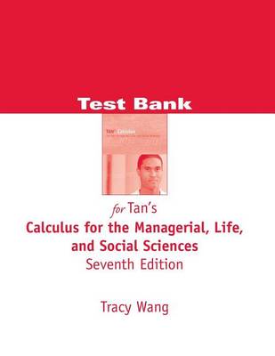 Book cover for TB Calc MGR,Life,Soc Sci 7e