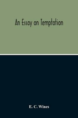 Cover of An Essay On Temptation