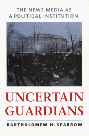 Book cover for Uncertain Guardians