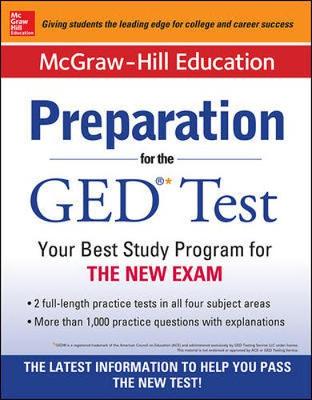 Book cover for McGraw-Hill Education Preparation for the GED® Test