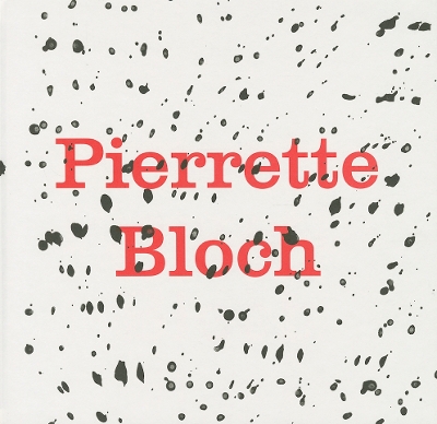 Book cover for Pierrette Bloch