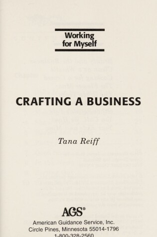 Cover of Crafting a Business