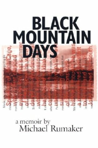 Cover of Black Mountain Days