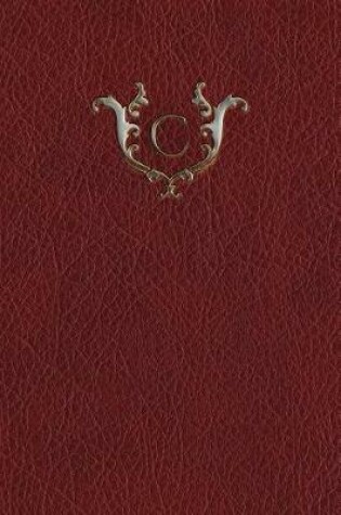 Cover of Monogram "C" Blank Book