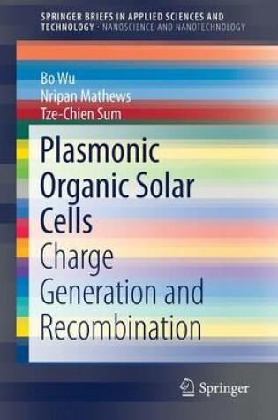 Cover of Plasmonic Organic Solar Cells