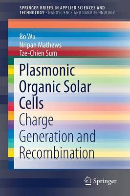 Book cover for Plasmonic Organic Solar Cells