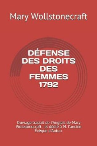 Cover of Defense des droits des femmes 1792