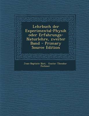 Book cover for Lehrbuch Der Experimental-Physik Oder Erfahrungs-Naturlehre, Zweiter Band