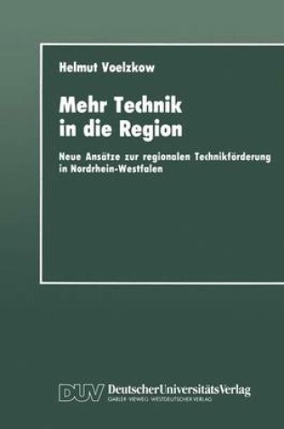 Cover of Mehr Technik in die Region