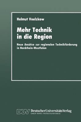 Book cover for Mehr Technik in die Region