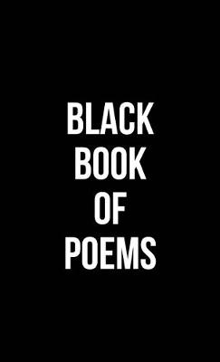Cover of Black Book of Poems